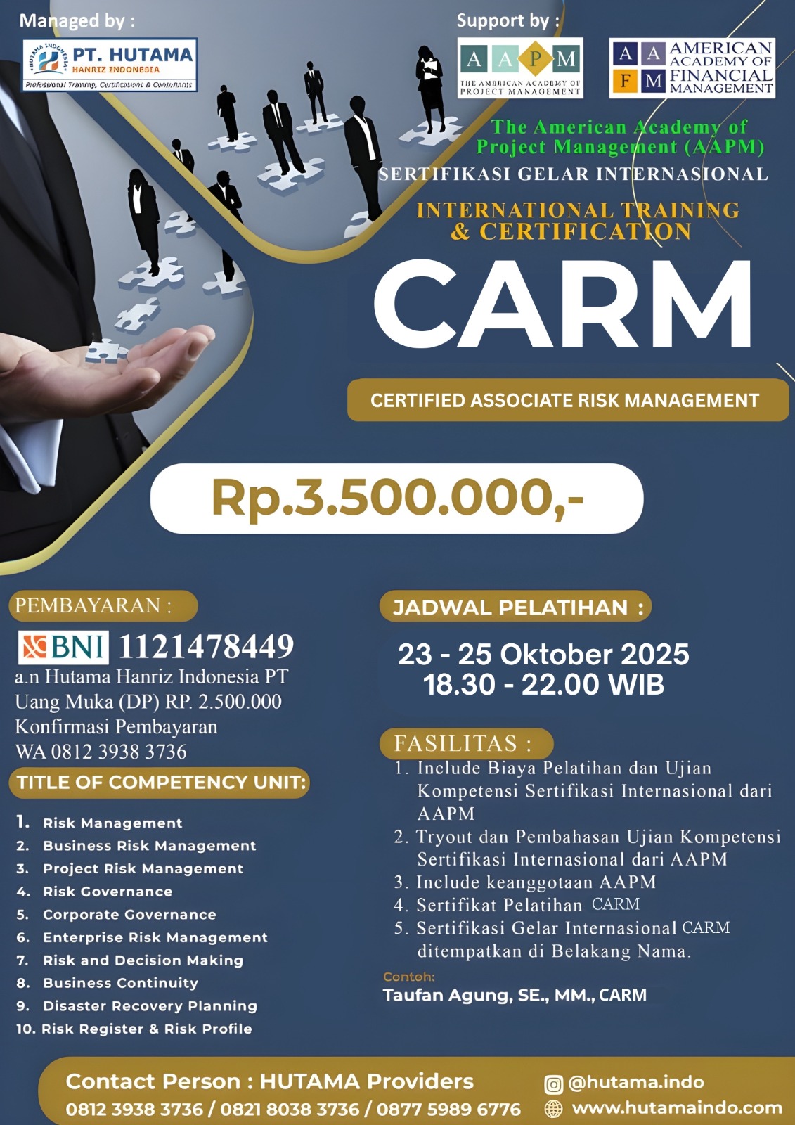 CARM OKTOBER 2025
