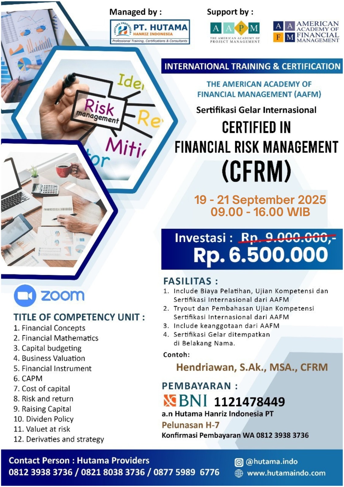 CFRM SEPTEMBER 2025