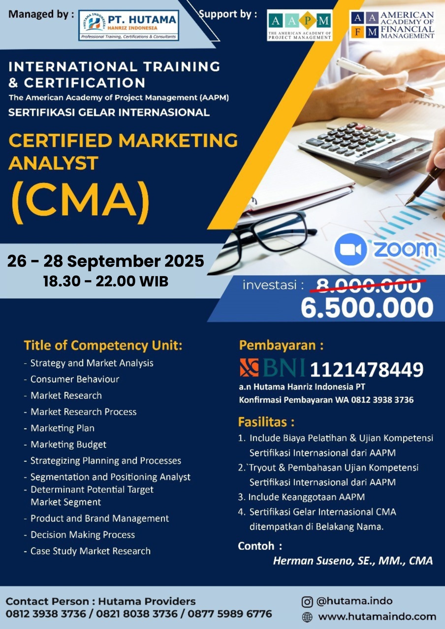 CMA SEPTEMBER 2025