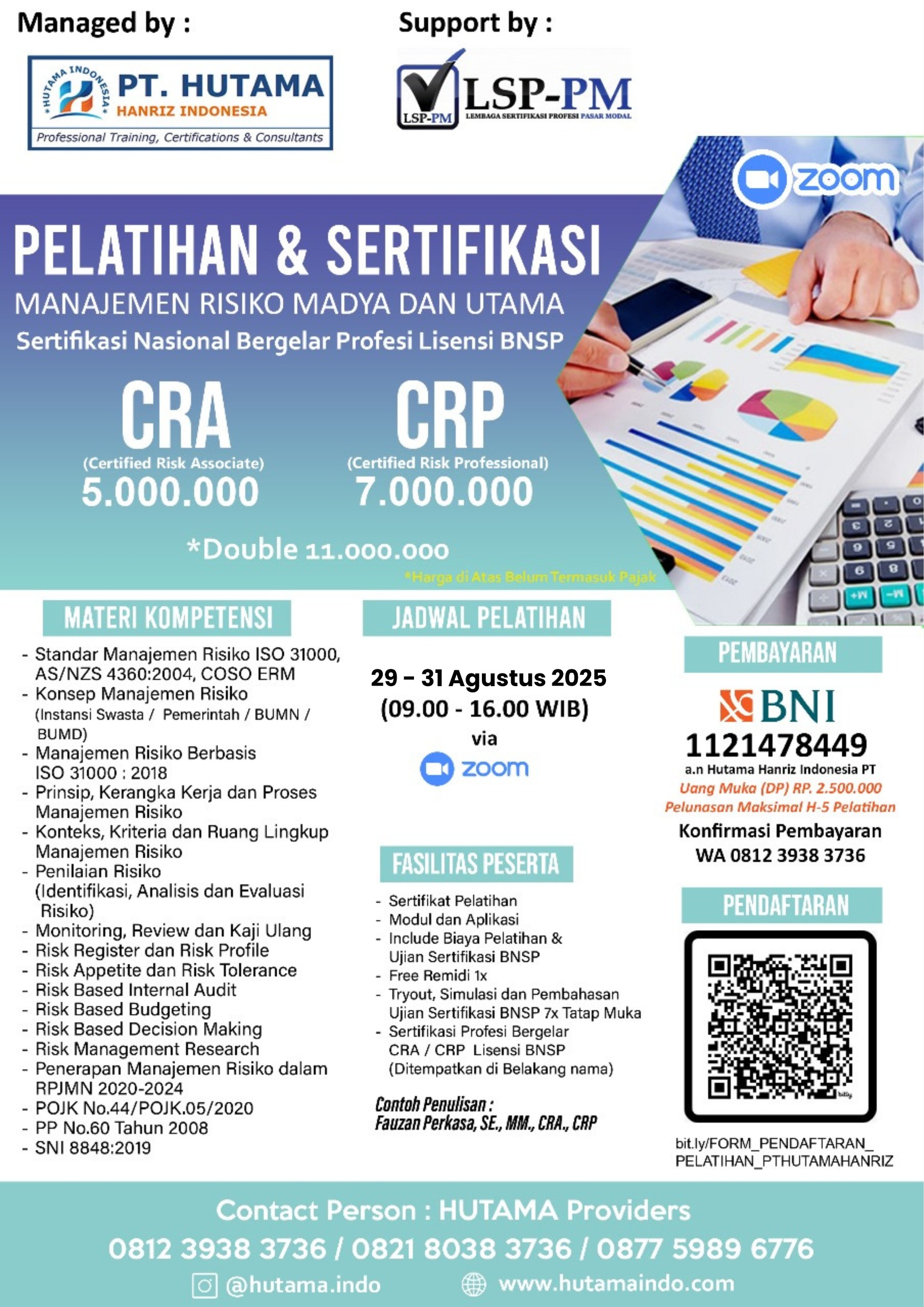 CRA CRP ONLINE AGUSTUS 2025