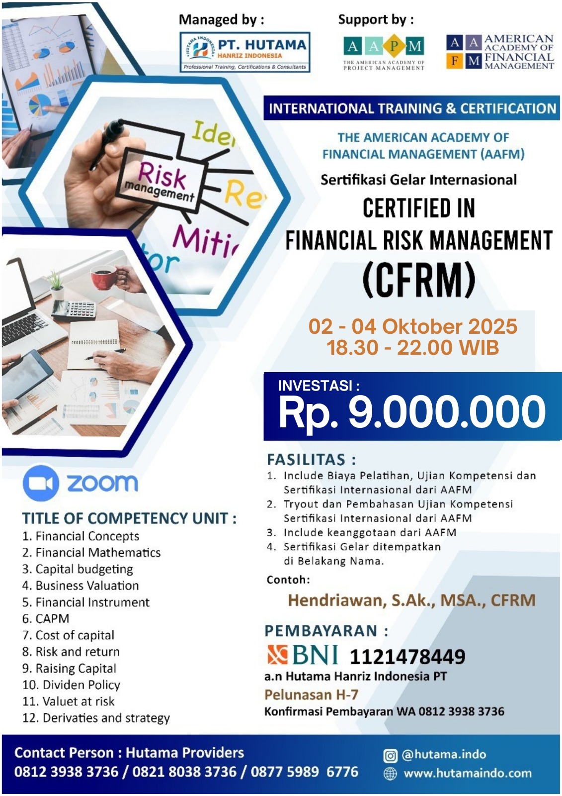 CFRM OKTOBER 2025