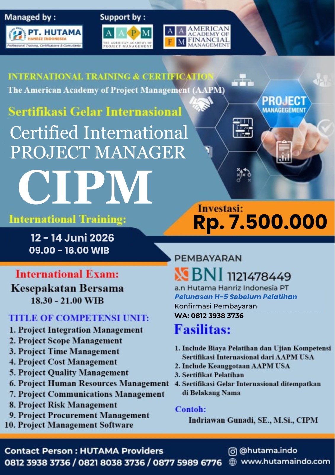 CIPM JUNI 2026